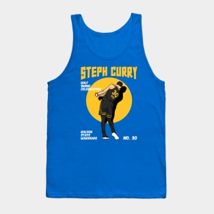 Steph Curry With The Golf Celebration Tank Top